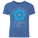 T-Shirts Vintage Royal / YXS Aperture Volunteer Youth Triblend T-Shirt