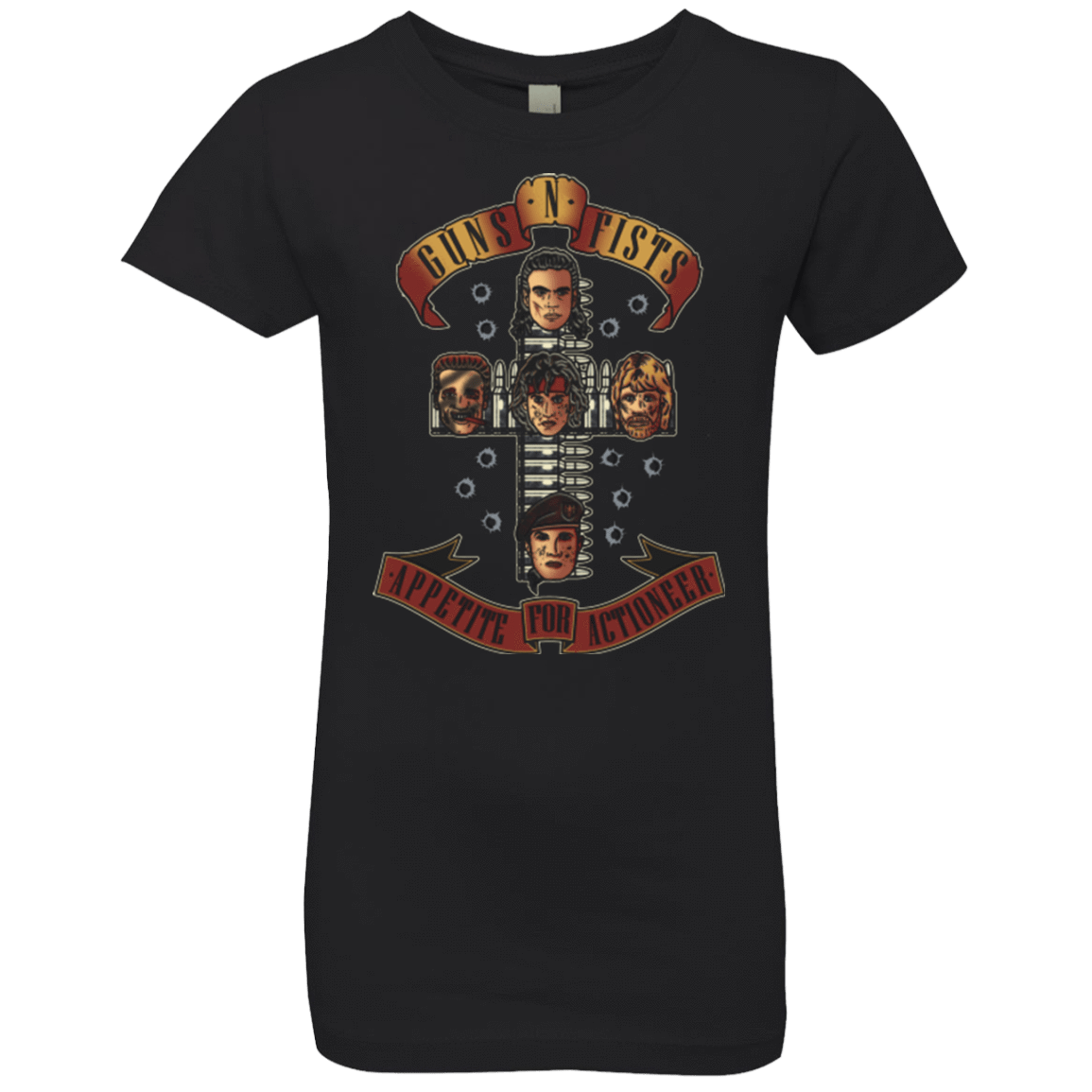 T-Shirts Black / YXS Appetite for Actioneer Girls Premium T-Shirt