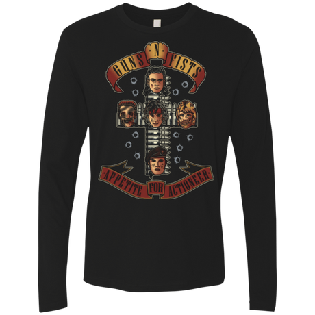 T-Shirts Black / Small Appetite for Actioneer Men's Premium Long Sleeve