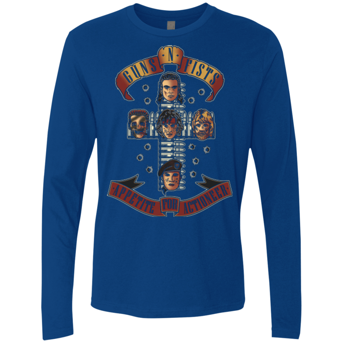 T-Shirts Royal / Small Appetite for Actioneer Men's Premium Long Sleeve