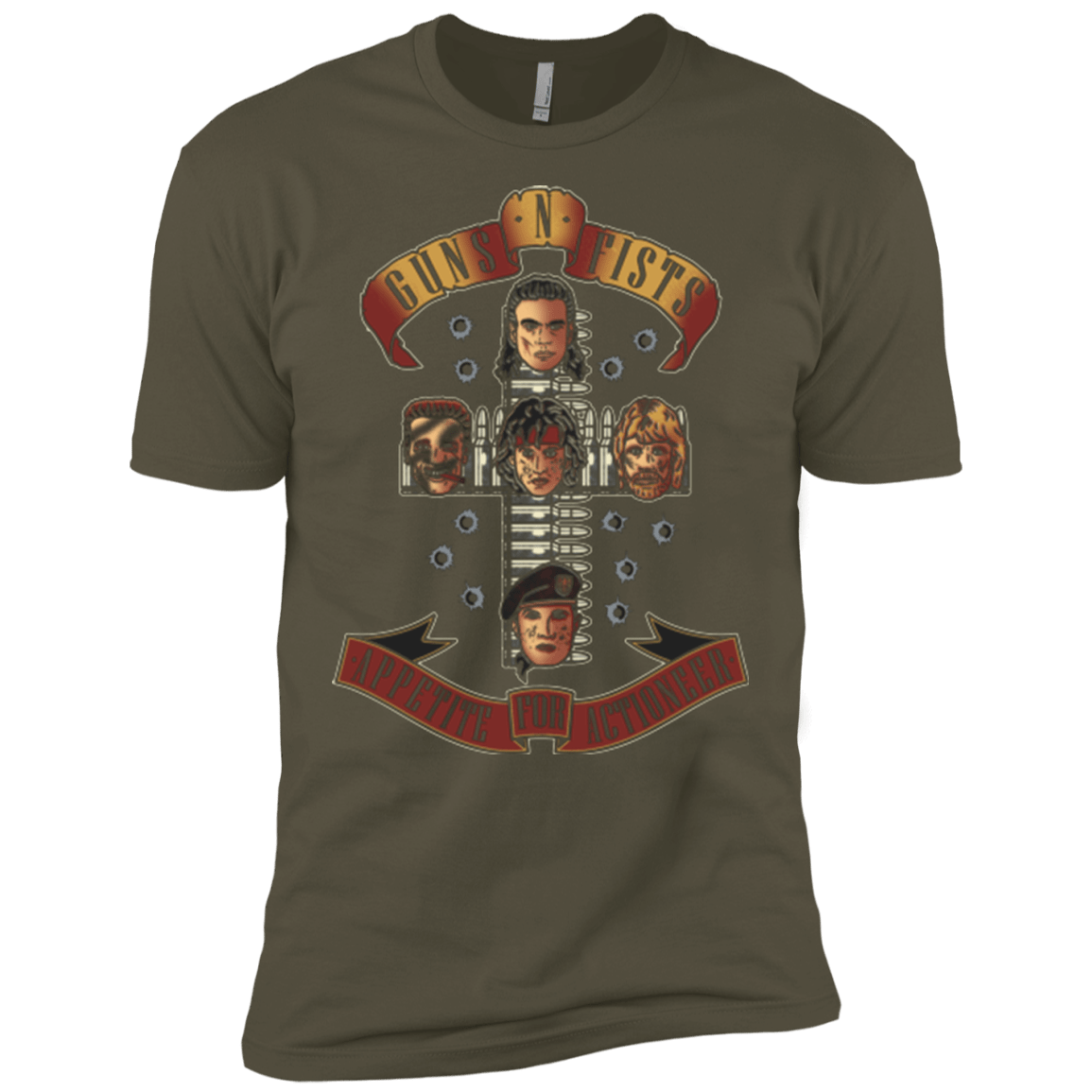 T-Shirts Military Green / X-Small Appetite for Actioneer Men's Premium T-Shirt