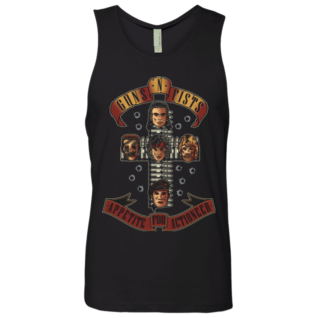 T-Shirts Black / Small Appetite for Actioneer Men's Premium Tank Top