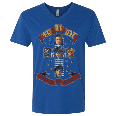 T-Shirts Royal / X-Small Appetite for Actioneer Men's Premium V-Neck