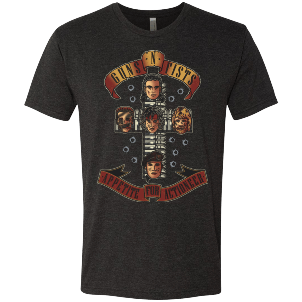 T-Shirts Vintage Black / Small Appetite for Actioneer Men's Triblend T-Shirt