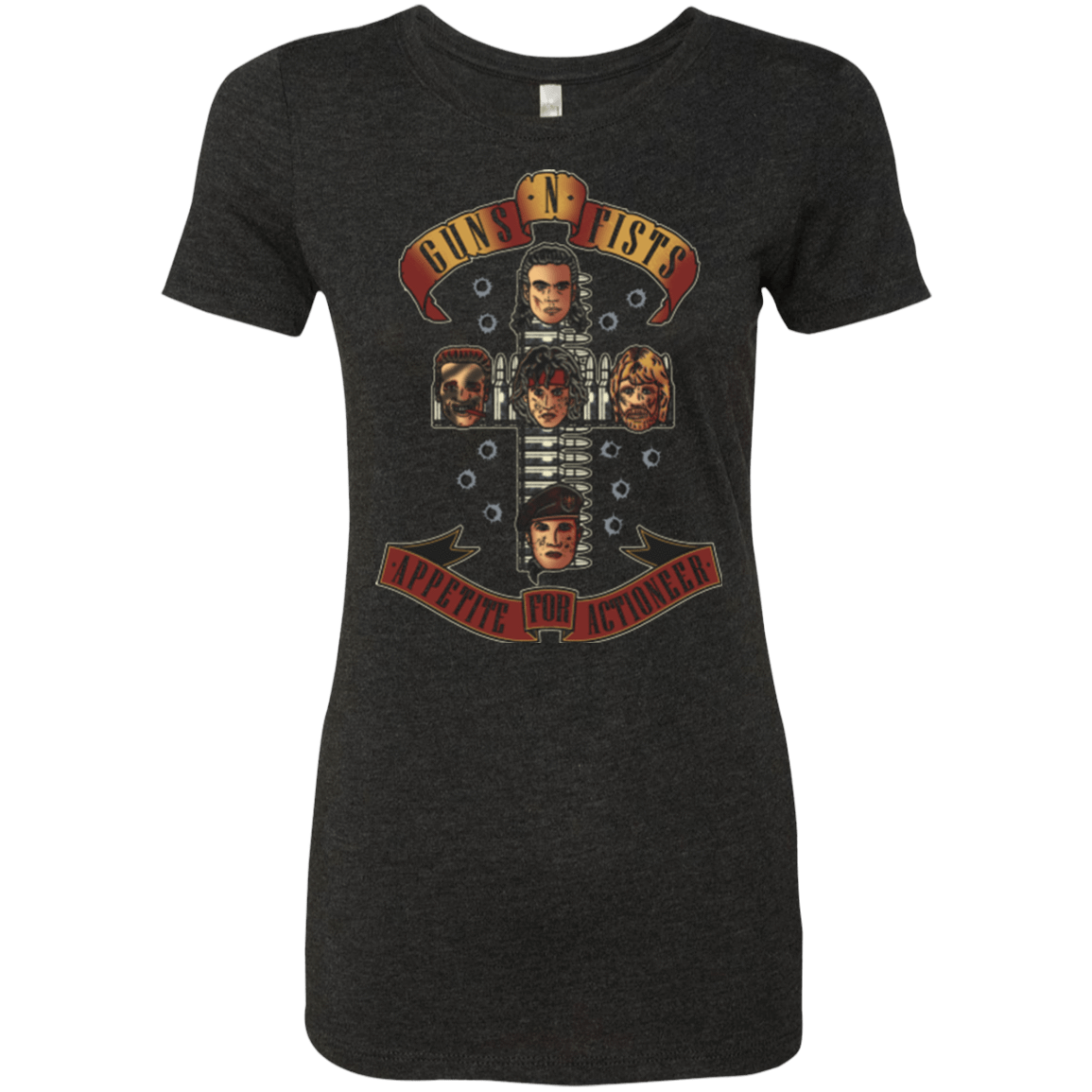 T-Shirts Vintage Black / Small Appetite for Actioneer Women's Triblend T-Shirt