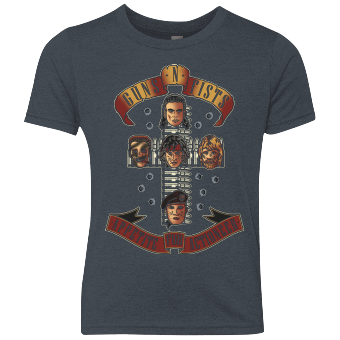 T-Shirts Vintage Navy / YXS Appetite for Actioneer Youth Triblend T-Shirt