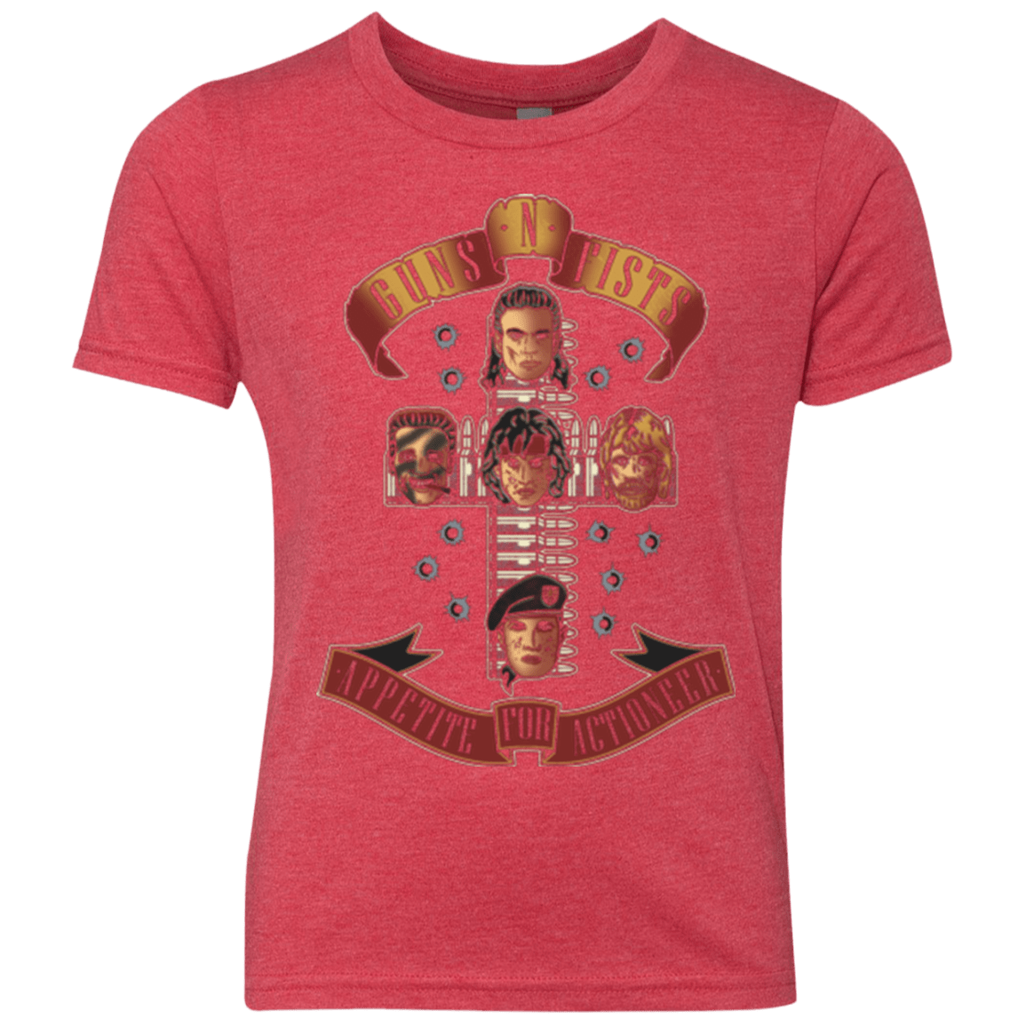 T-Shirts Vintage Red / YXS Appetite for Actioneer Youth Triblend T-Shirt