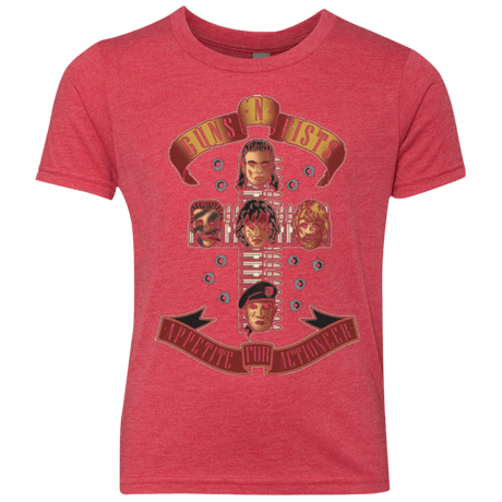 T-Shirts Vintage Red / YXS Appetite for Actioneer Youth Triblend T-Shirt
