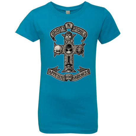 T-Shirts Turquoise / YXS APPETITE FOR DARKNESS Girls Premium T-Shirt