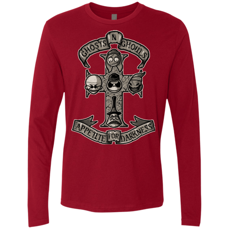 T-Shirts Cardinal / Small APPETITE FOR DARKNESS Men's Premium Long Sleeve