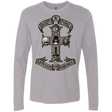 T-Shirts Heather Grey / Small APPETITE FOR DARKNESS Men's Premium Long Sleeve