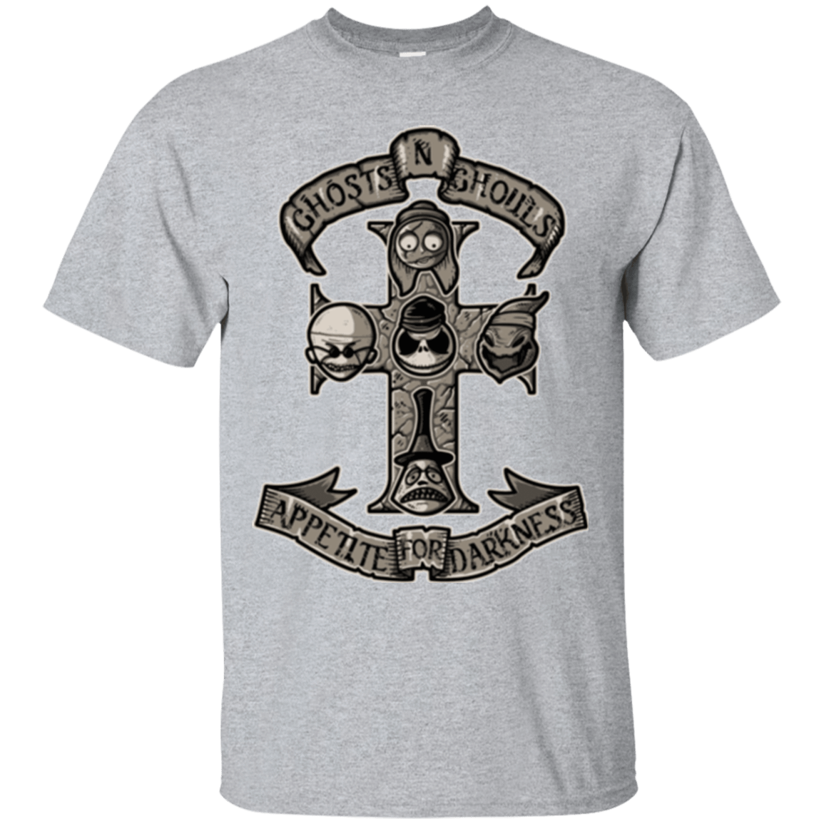 T-Shirts Sport Grey / Small APPETITE FOR DARKNESS T-Shirt