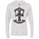 T-Shirts Heather White / X-Small APPETITE FOR DARKNESS Triblend Long Sleeve Hoodie Tee