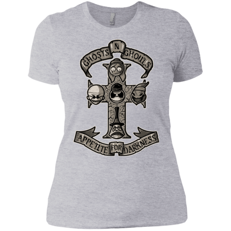 T-Shirts Heather Grey / X-Small APPETITE FOR DARKNESS Women's Premium T-Shirt