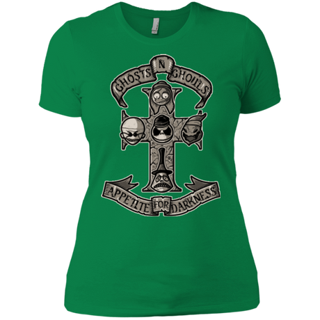 T-Shirts Kelly Green / X-Small APPETITE FOR DARKNESS Women's Premium T-Shirt