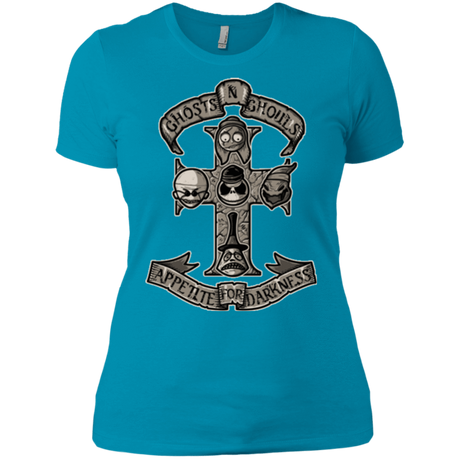 T-Shirts Turquoise / X-Small APPETITE FOR DARKNESS Women's Premium T-Shirt