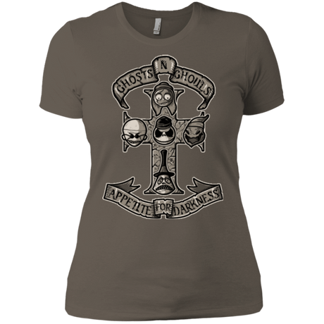 T-Shirts Warm Grey / X-Small APPETITE FOR DARKNESS Women's Premium T-Shirt