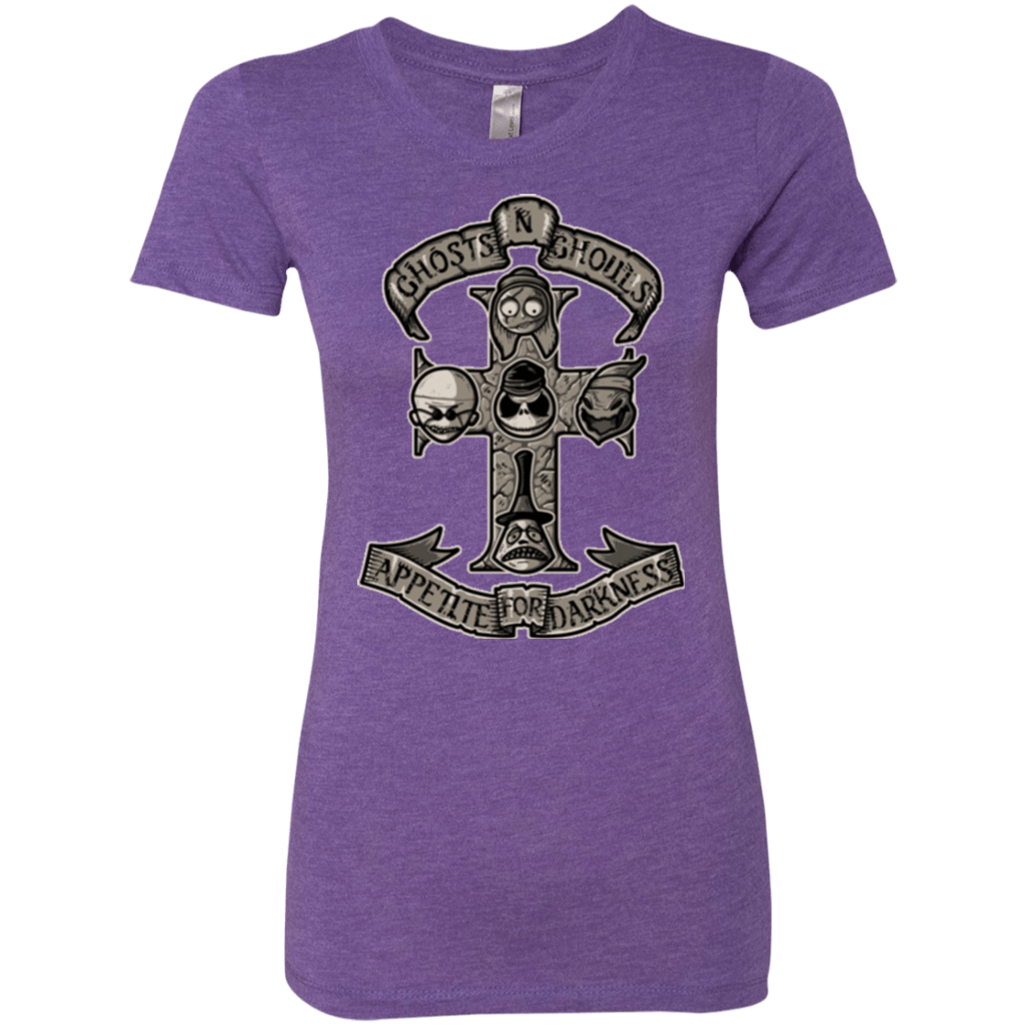 T-Shirts Purple Rush / Small APPETITE FOR DARKNESS Women's Triblend T-Shirt