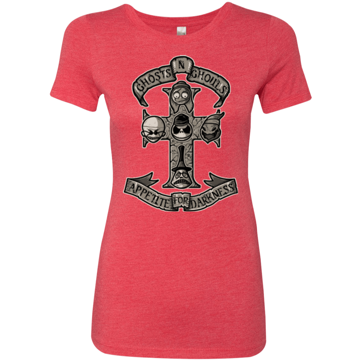 T-Shirts Vintage Red / Small APPETITE FOR DARKNESS Women's Triblend T-Shirt