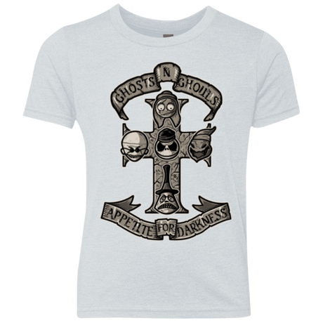 T-Shirts Heather White / YXS APPETITE FOR DARKNESS Youth Triblend T-Shirt