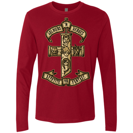 T-Shirts Cardinal / Small APPETITE FOR FANTASY Men's Premium Long Sleeve