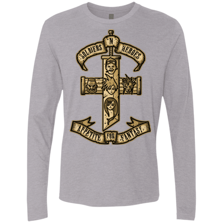 T-Shirts Heather Grey / Small APPETITE FOR FANTASY Men's Premium Long Sleeve