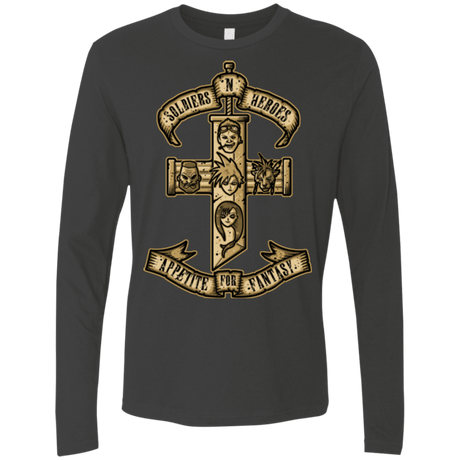 T-Shirts Heavy Metal / Small APPETITE FOR FANTASY Men's Premium Long Sleeve