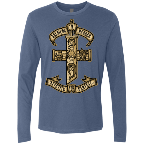 T-Shirts Indigo / Small APPETITE FOR FANTASY Men's Premium Long Sleeve