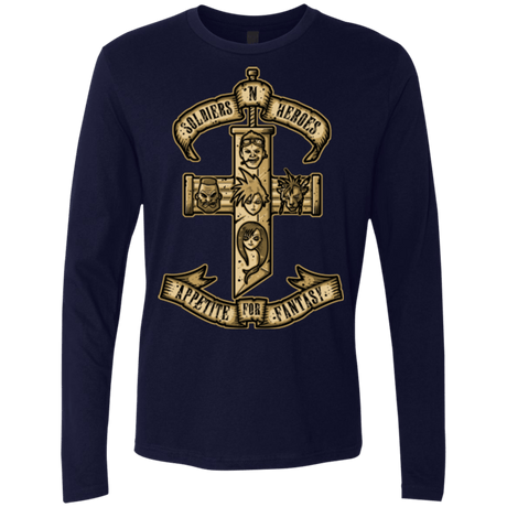 T-Shirts Midnight Navy / Small APPETITE FOR FANTASY Men's Premium Long Sleeve