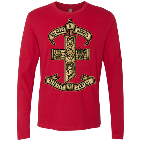 T-Shirts Red / Small APPETITE FOR FANTASY Men's Premium Long Sleeve