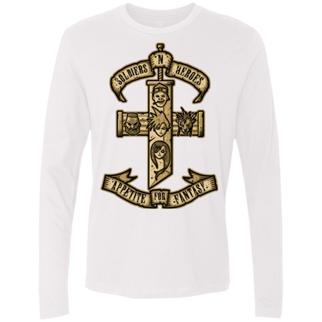 T-Shirts White / Small APPETITE FOR FANTASY Men's Premium Long Sleeve