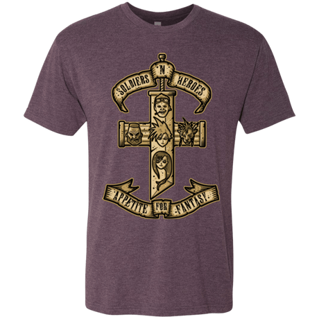 T-Shirts Vintage Purple / Small APPETITE FOR FANTASY Men's Triblend T-Shirt