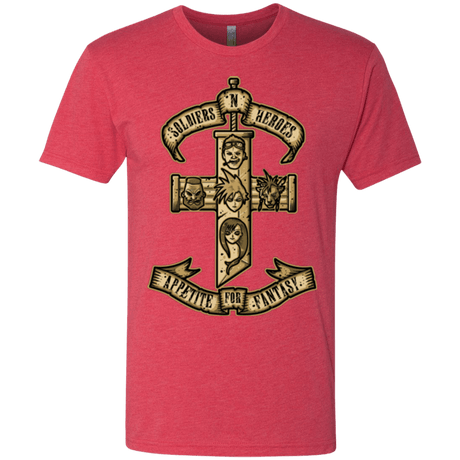 T-Shirts Vintage Red / Small APPETITE FOR FANTASY Men's Triblend T-Shirt
