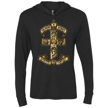 T-Shirts Vintage Black / X-Small APPETITE FOR FANTASY Triblend Long Sleeve Hoodie Tee