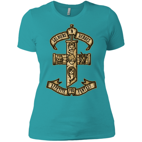 T-Shirts Tahiti Blue / X-Small APPETITE FOR FANTASY Women's Premium T-Shirt