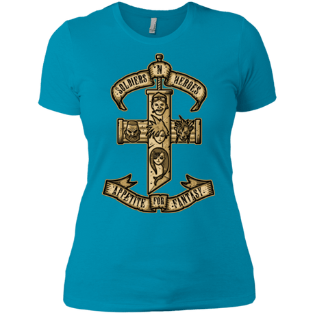 T-Shirts Turquoise / X-Small APPETITE FOR FANTASY Women's Premium T-Shirt