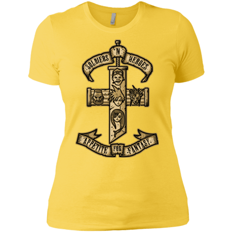 T-Shirts Vibrant Yellow / X-Small APPETITE FOR FANTASY Women's Premium T-Shirt