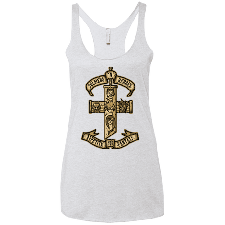 T-Shirts Heather White / X-Small APPETITE FOR FANTASY Women's Triblend Racerback Tank