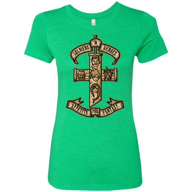 T-Shirts Envy / Small APPETITE FOR FANTASY Women's Triblend T-Shirt