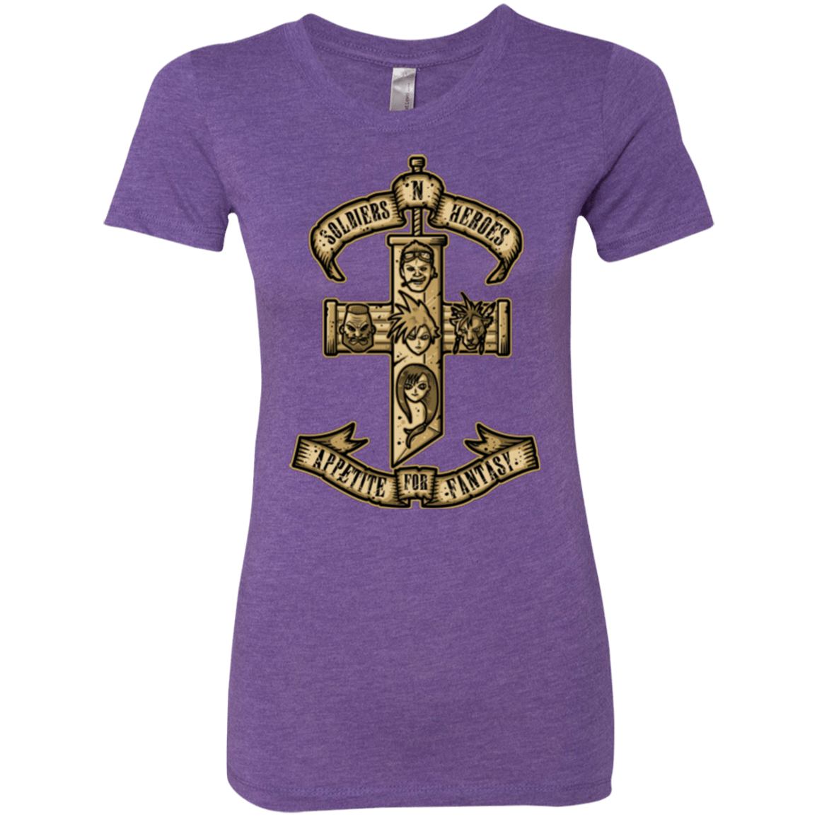 T-Shirts Purple Rush / Small APPETITE FOR FANTASY Women's Triblend T-Shirt
