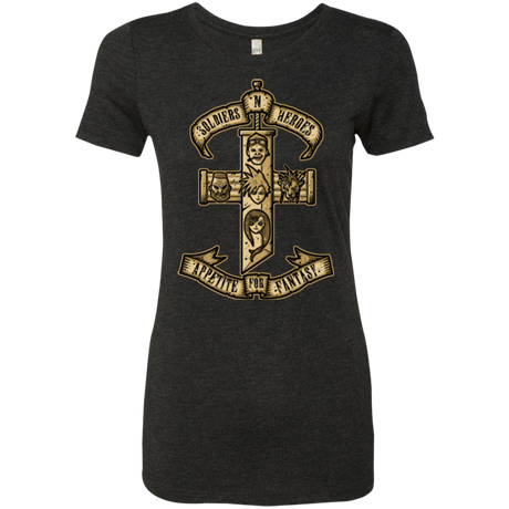 T-Shirts Vintage Black / Small APPETITE FOR FANTASY Women's Triblend T-Shirt