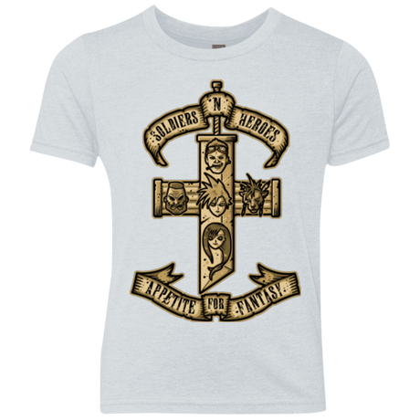 T-Shirts Heather White / YXS APPETITE FOR FANTASY Youth Triblend T-Shirt