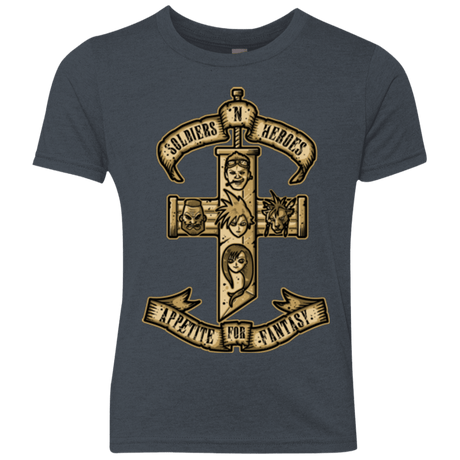 T-Shirts Vintage Navy / YXS APPETITE FOR FANTASY Youth Triblend T-Shirt