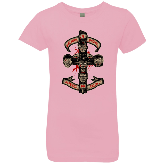 T-Shirts Light Pink / YXS APPETITE FOR FLESH Girls Premium T-Shirt