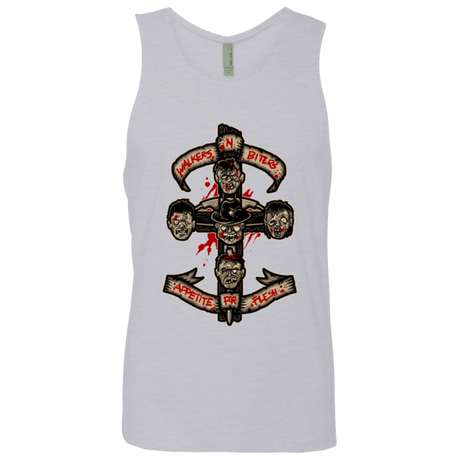 T-Shirts Heather Grey / Small APPETITE FOR FLESH Men's Premium Tank Top