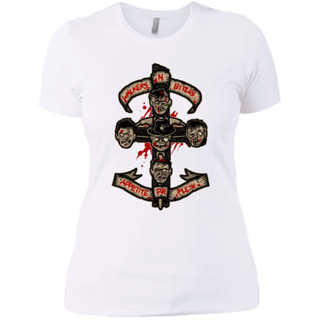 T-Shirts White / X-Small APPETITE FOR FLESH Women's Premium T-Shirt