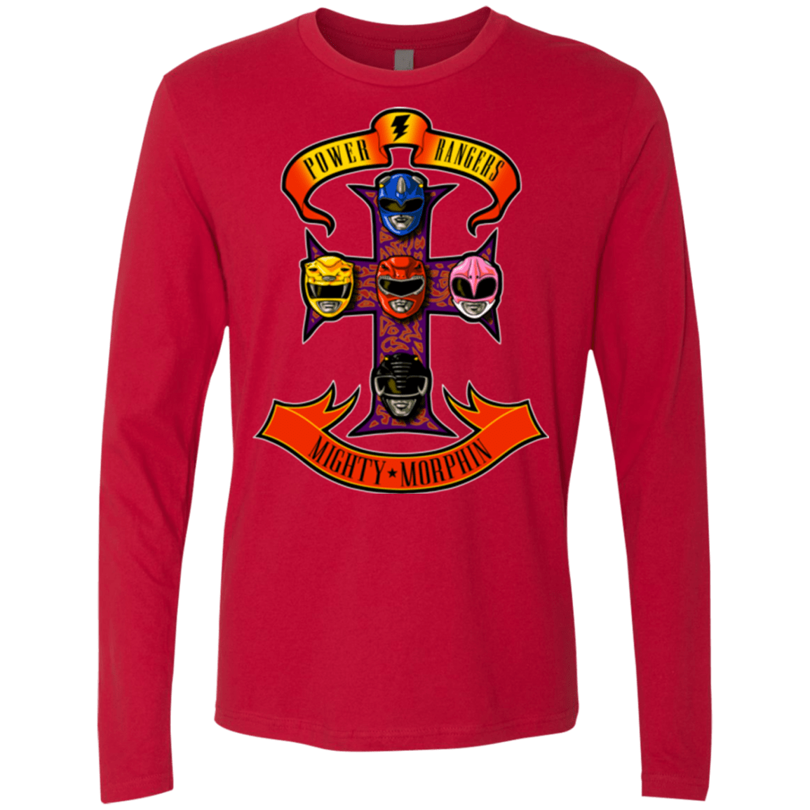 T-Shirts Red / Small Appetite for Morphin Men's Premium Long Sleeve