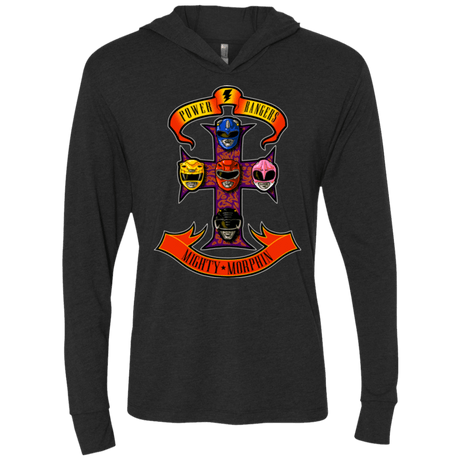 T-Shirts Vintage Black / X-Small Appetite for Morphin Triblend Long Sleeve Hoodie Tee