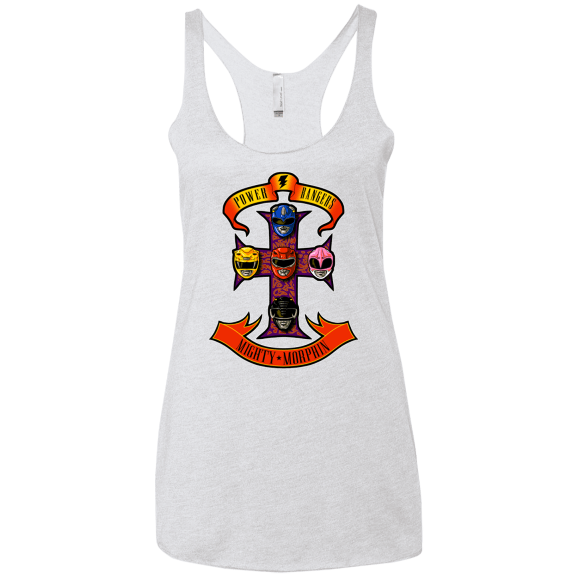 T-Shirts Heather White / X-Small Appetite for Morphin Women's Triblend Racerback Tank