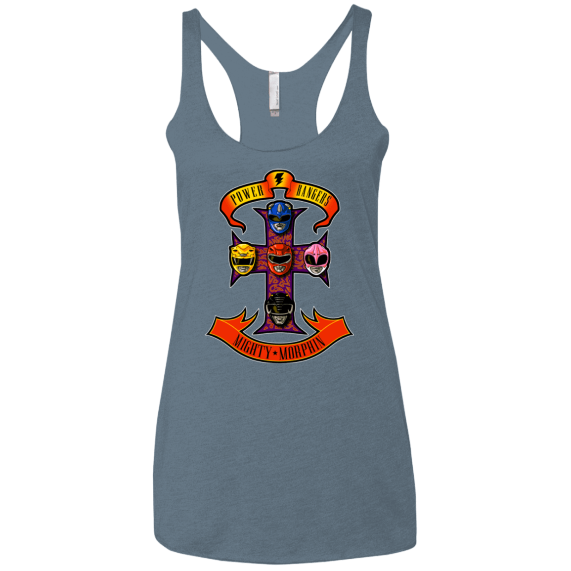 T-Shirts Indigo / X-Small Appetite for Morphin Women's Triblend Racerback Tank